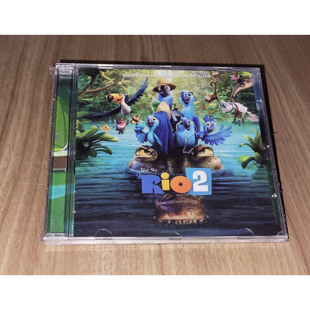 CD Lacrado Rio 2 - Trilha Sonora Animação Soundtrack Nacional / Bruno Mars 2014