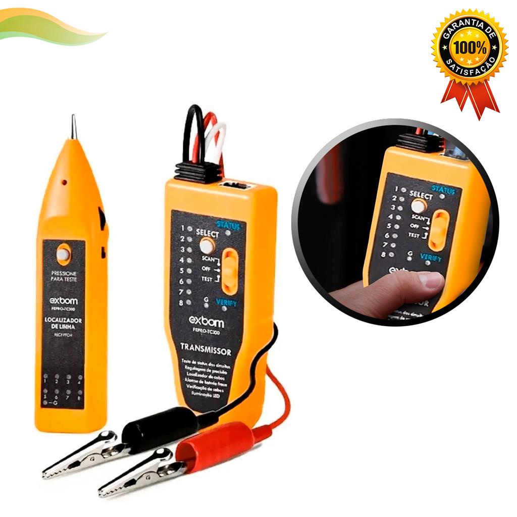 Kit Testador E Localizador Cabo de Rede Localizador Iluminação Led Teste Cabo Ethernet em Oferta na Shopee