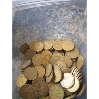 50 moedas de 1 cruzeiro