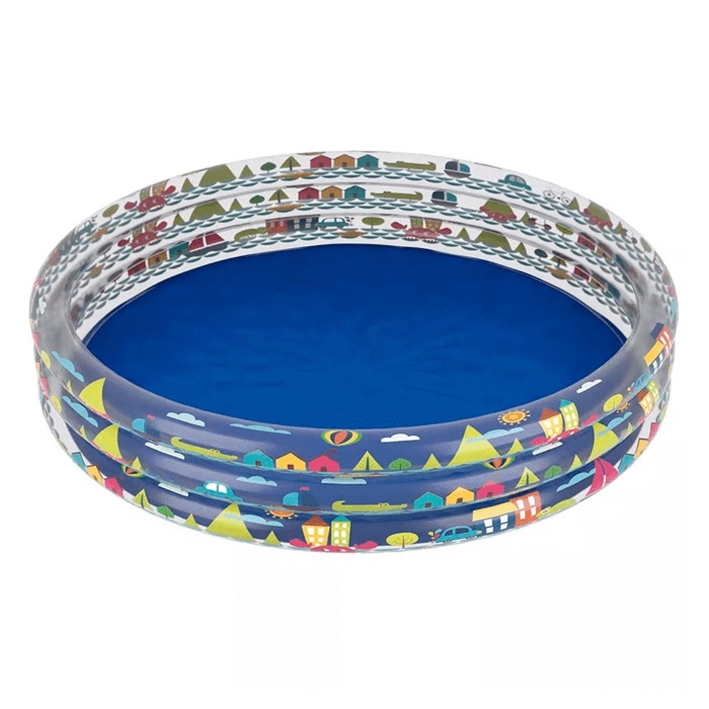 Piscina Banheira Inflável Infantil Redonda 450 Litros  - Mor - Mom & Baby