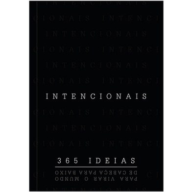 Livro Intencionais - 365 Ideias De Jovens Para Jovens | Editora Pão Diário