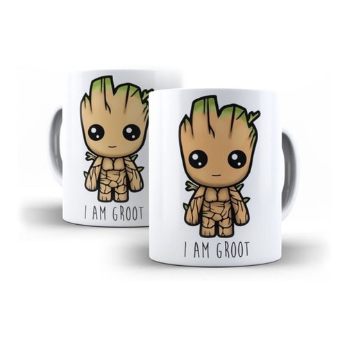 Caneca I am Groot logo