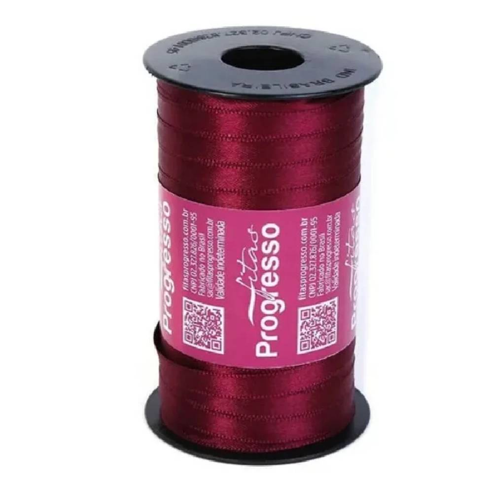 Fita de Cetim Carretel 4mm nº00 - 100m 1355 Marsala - 1un