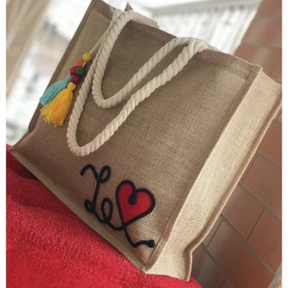 Bolsa de Praia personalizado com Nome ou Letra