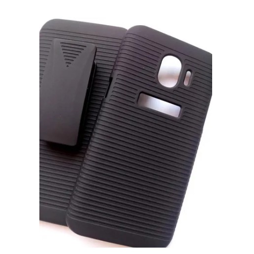 Capa + Suporte Cintura Samsung Clip Belt Galaxy J2 Core J260 5.0 Suporte Cinto e Mesa+PELICULA 3D
