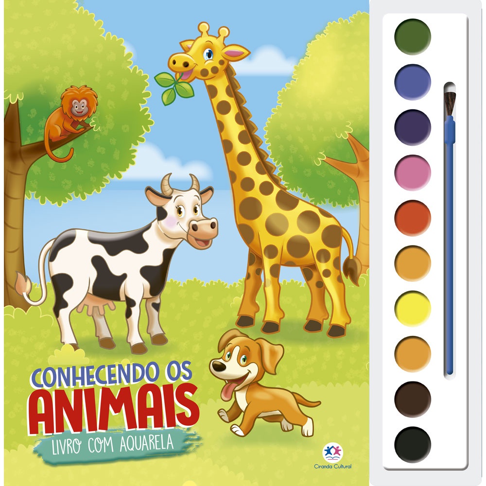 Livro - Conhecendo os animais - Ciranda Cultural
