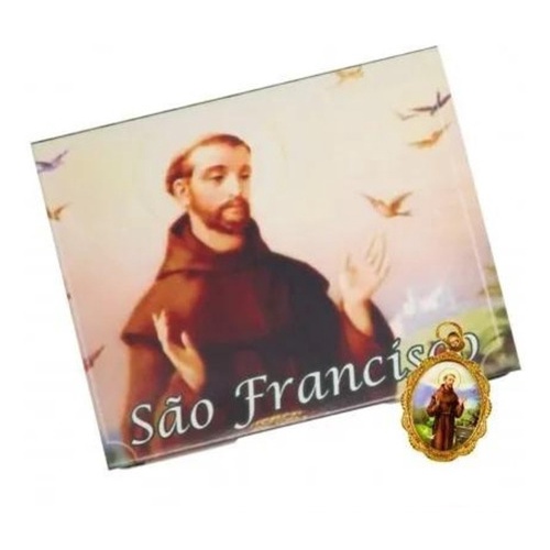 Kit Cartões com Medalha de São Francisco de Assis