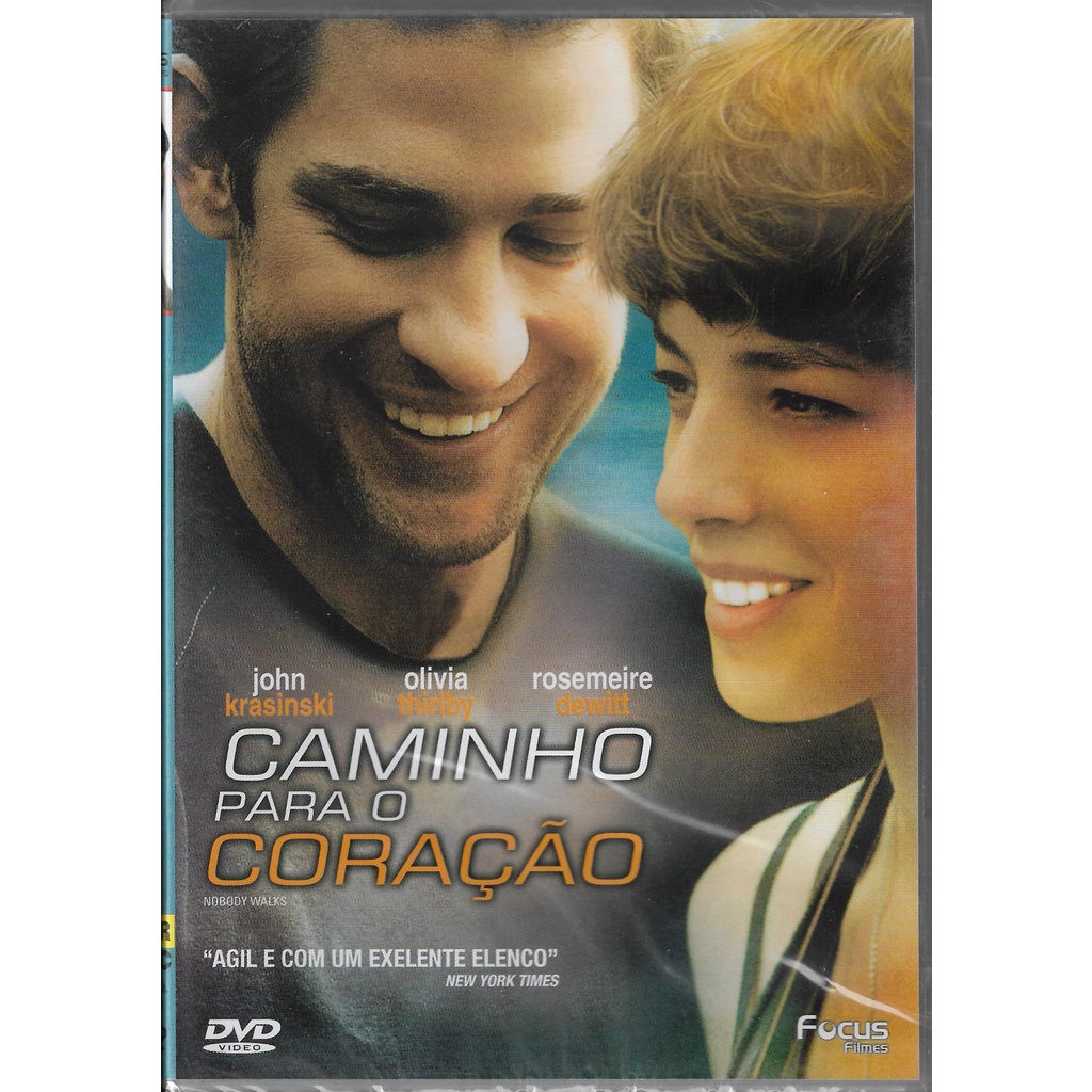 DVD Caminho para o Coração ( John Krasinski, Olivia Thirlby ) Novo Lacrado