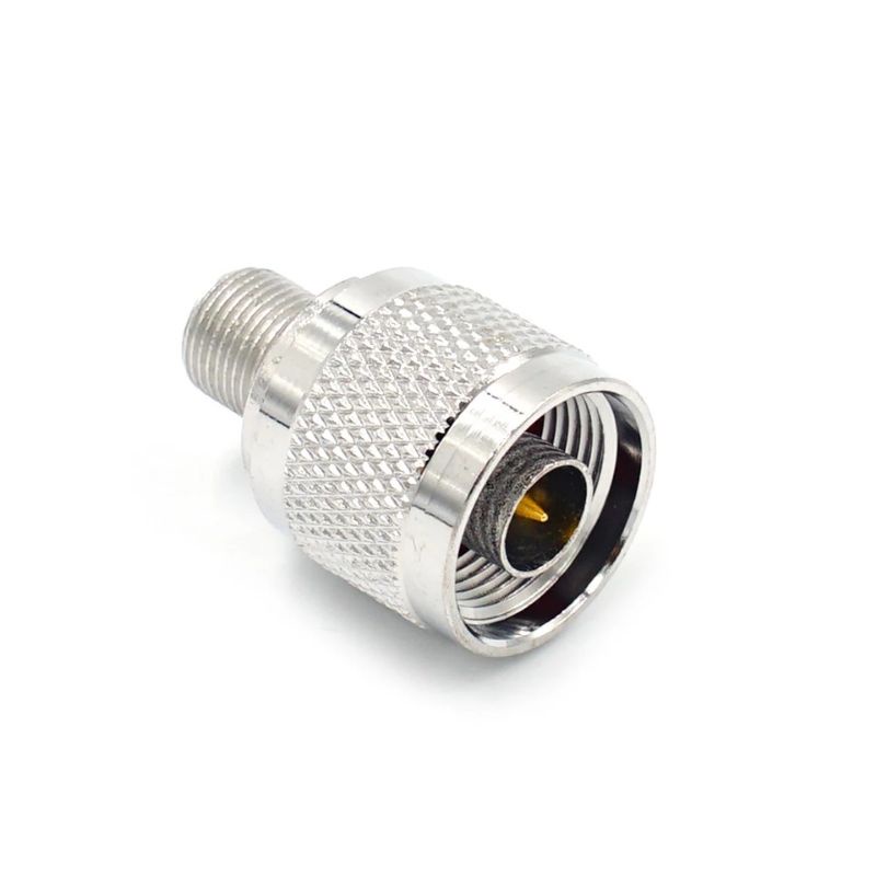kit 10 conector adaptador coaxial rg59 RG 06 f tv x n macho ligar antena de celular externa rural , repetidor celular etc