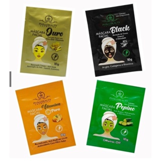 Máscara Facial em Sachê 10g PhálleBeauty em Oferta na Shopee