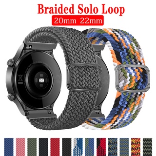 Nylon Snap 20mm 22mm band Para Samsung Engrenagem S3 Fronteira/2 Ativo/Amazônia GTS Pulseira Relógio Galáxia 4/classic/46mm/3 Cinta
