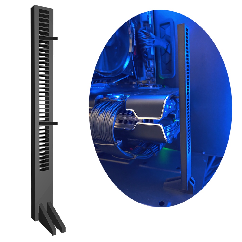 Suporte Placa De Vídeo Pc Gpu Vertical Ajustável Universal ANTI EMPENAMENTO
