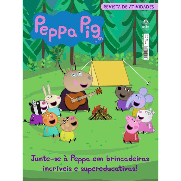Peppa Pig - Revista de Atividades 03 em Oferta na Shopee