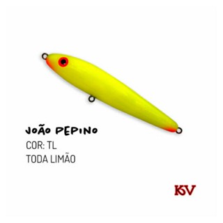 Isca Artificial João Pepino (replica T20)11,5cm 22g Cor Tl.original Kv em Oferta na Shopee