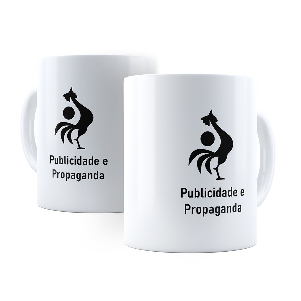 Caneca Publicidade - Xícara Personalizada 325ML Porcelana Cerâmica 100% AAA Propaganda Caneca Cozinha Decoração Presente Profissao Profissoes