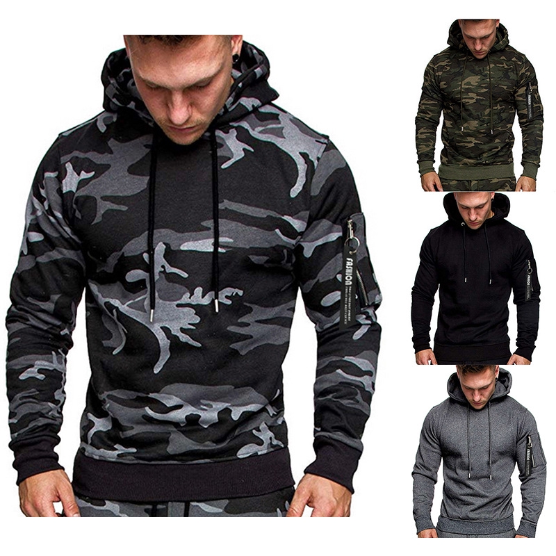 jaqueta camuflada masculina