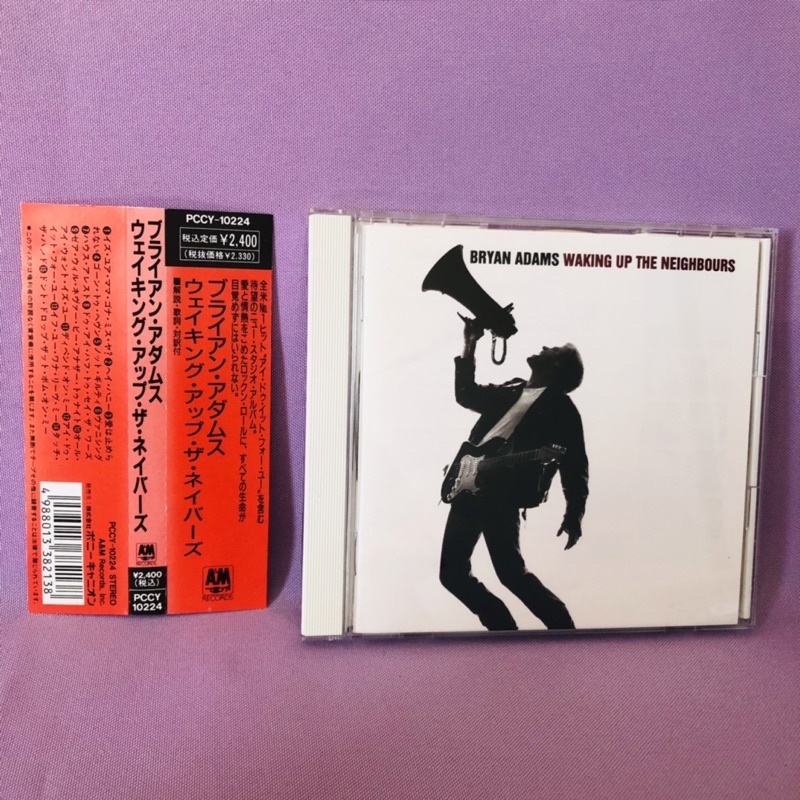 Cd Bryan Adams - Waking UP The Neighbours  - Japão
