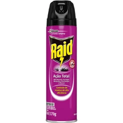 Inseticida Aerossol Raid Ação Total 285ml