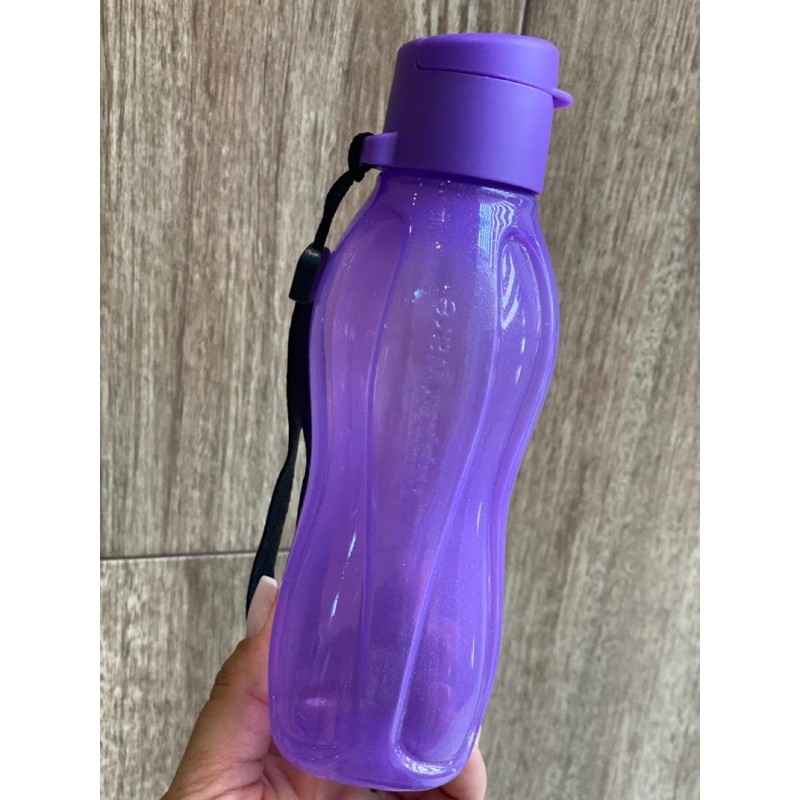 Garrafa Tupperware Eco Tupper Plus Roxa com Glitter 310ml Shopee Brasil
