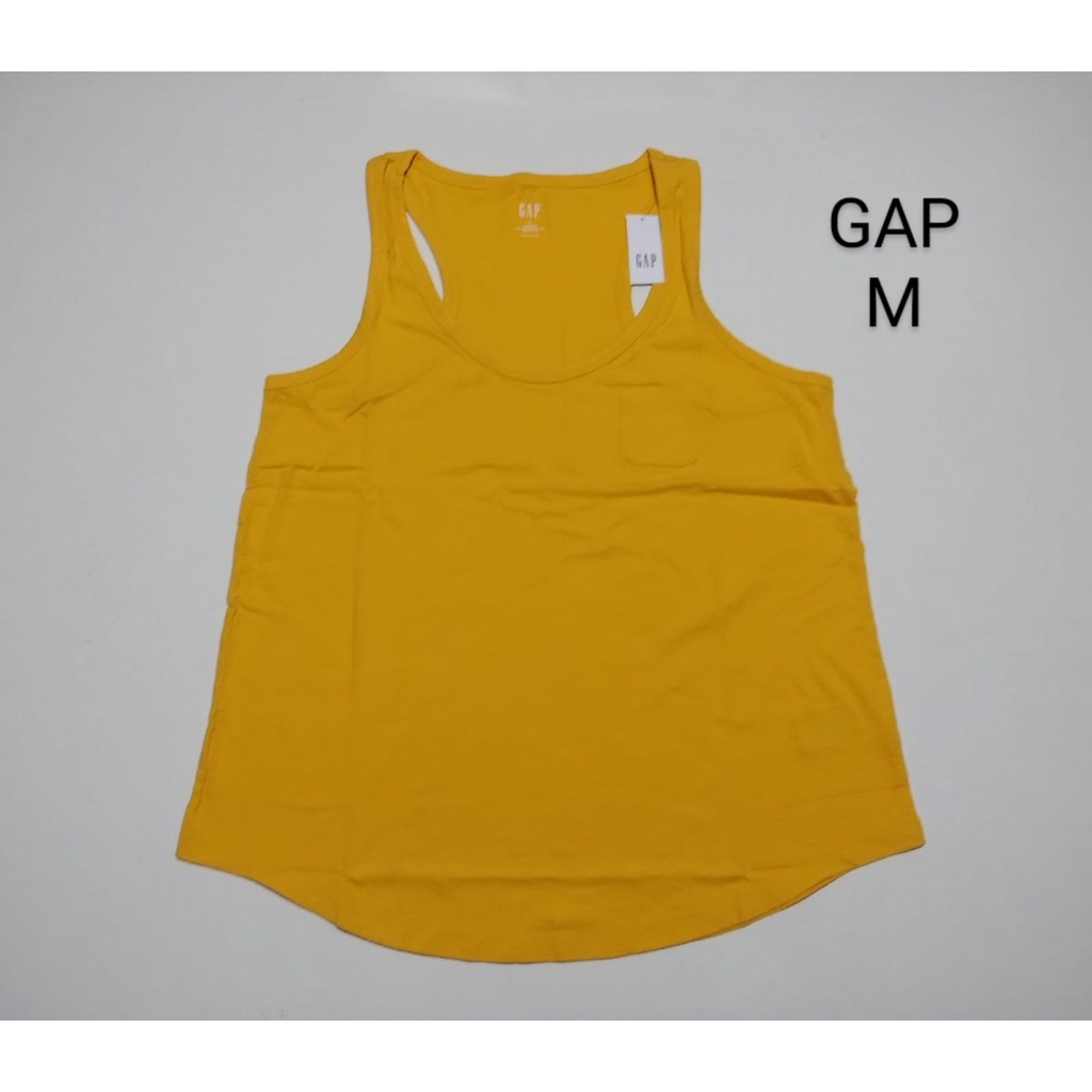 Blusa GAP decote nadador nas costas Amarela - Tamanho M