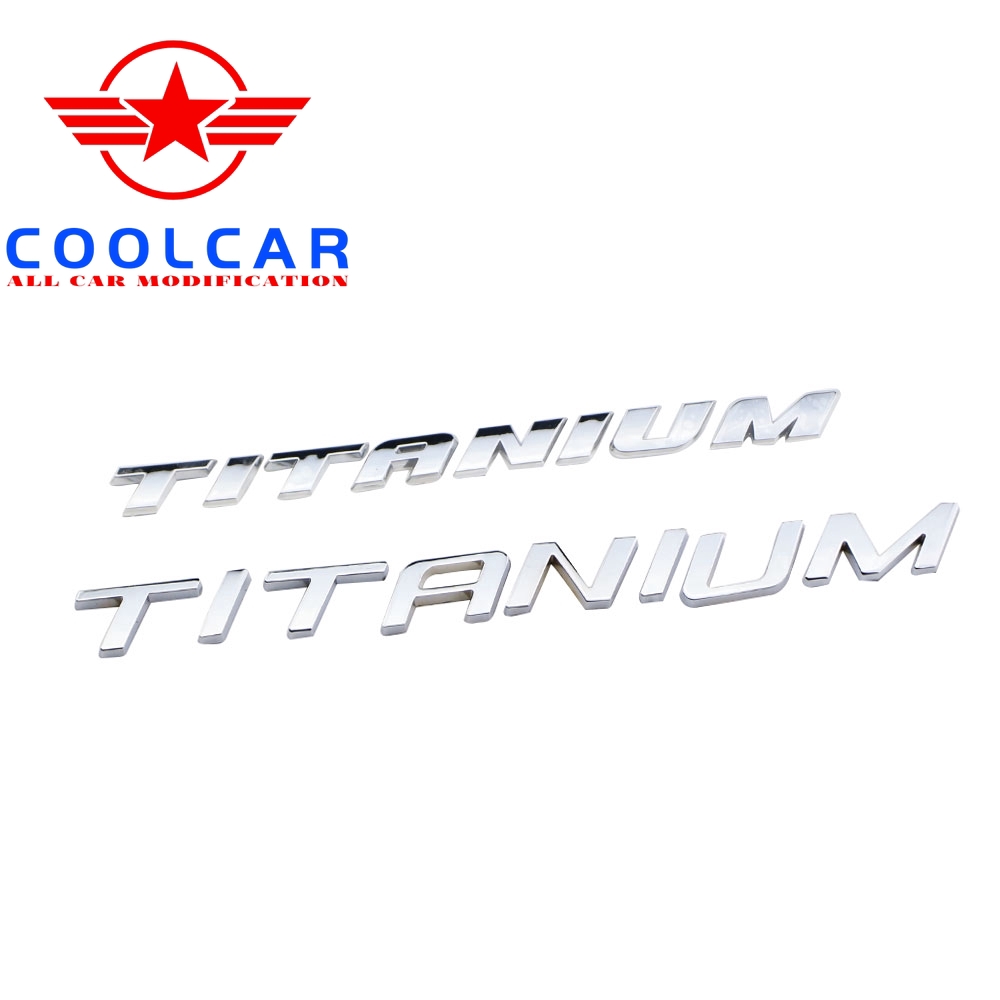 Carro Ecoboost Cauda Esporte Logotipo Adesivo Titanium Logo Adesivos Para Ford EcoSport Everest Ranger
