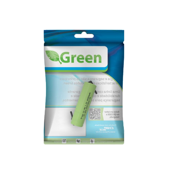 Bateria 1.2v 900mah Aa Green