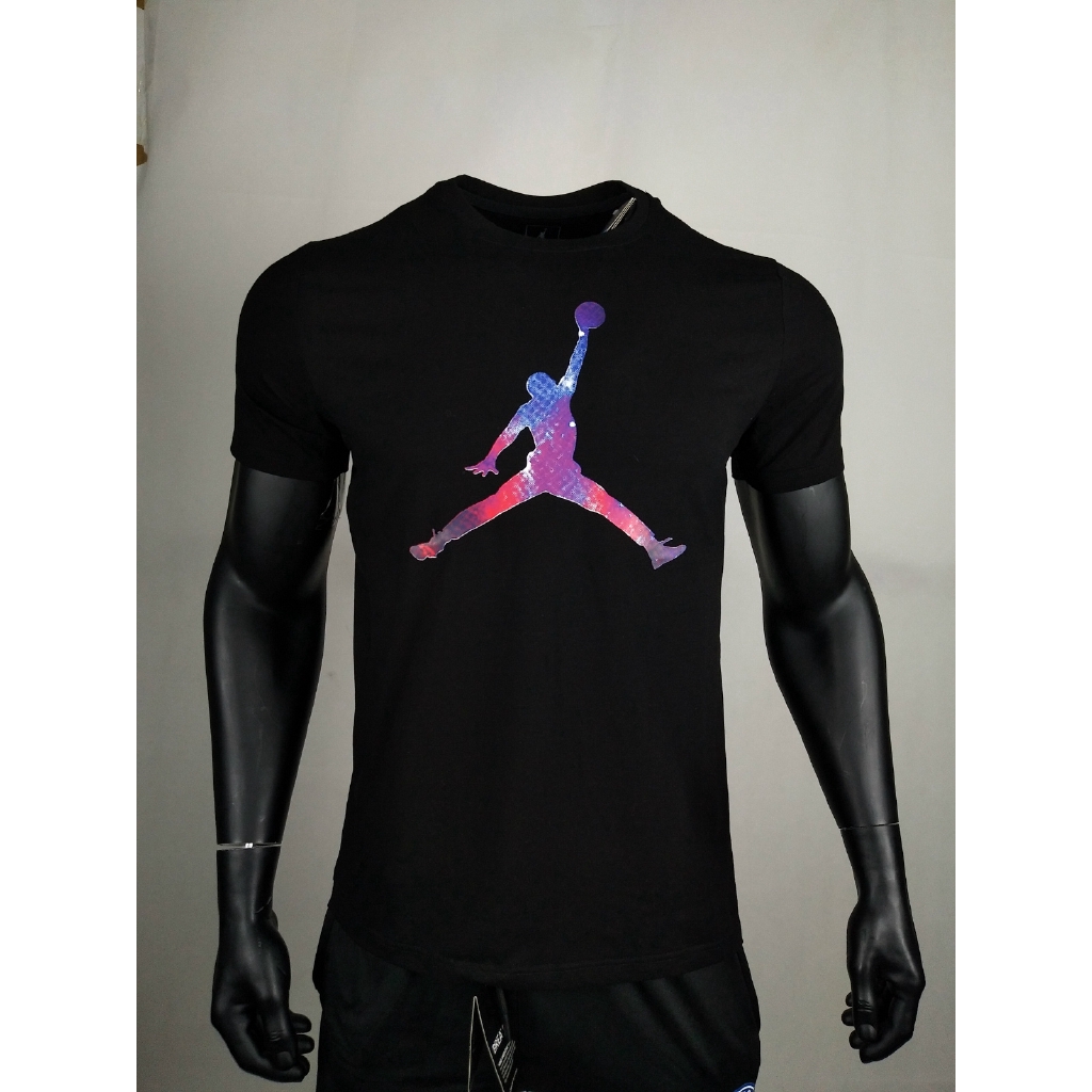 camisa jordan preta