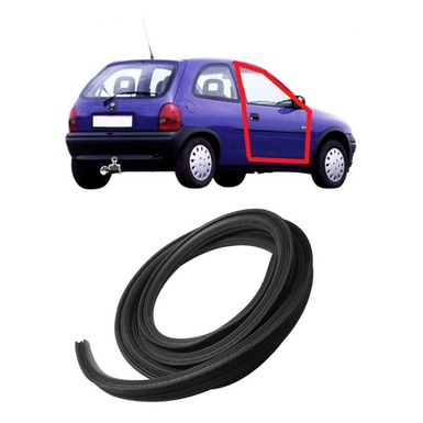 Borracha Porta Corsa Hatch Sedan 94 95 96 97 98 99 00 01 02 em Oferta na Shopee