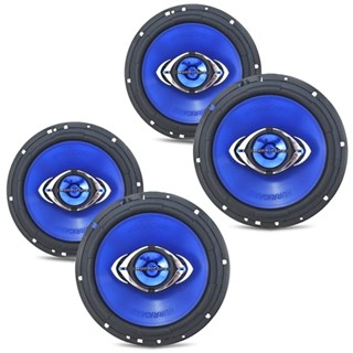 Kit 2 Pares Alto Falante Porta Hurricane Cm6 260w Rms 6 Polegadas Som Automotivo em Oferta na Shopee