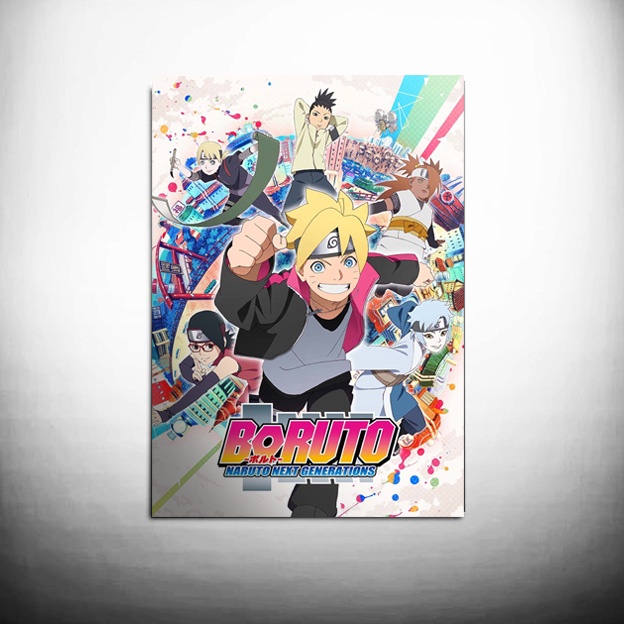 Poster Adesivo Anime Boruto Naruto 2