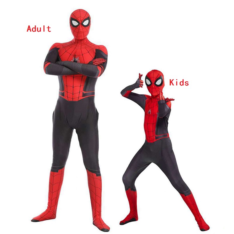 Spider Man Cosplay Macacão Infantil, Peter Parker Desenhos Animados, Traje  de Halloween separado, Fato com capuz, Holiday Play, Presente incrível -  AliExpress