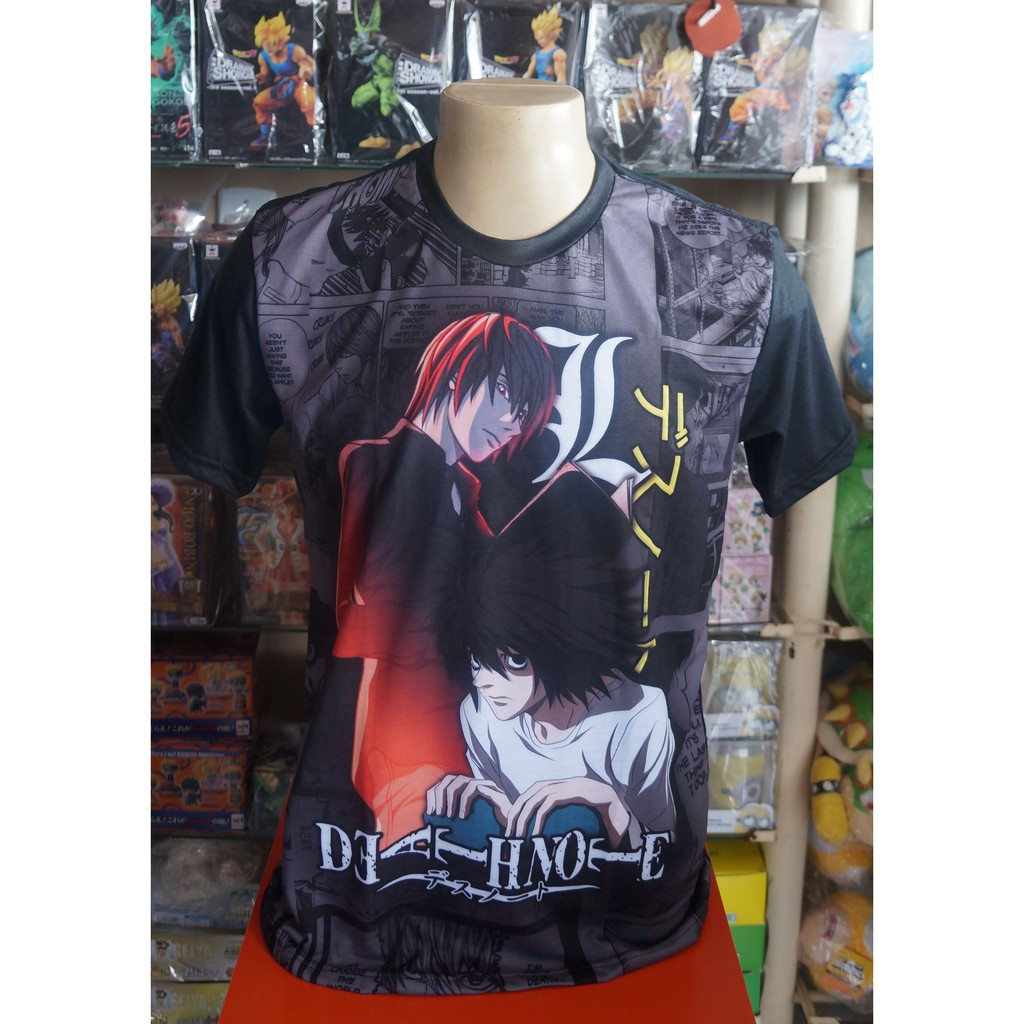 Camiseta Camisa Anime Mangá Death Note L Game + Brinde!