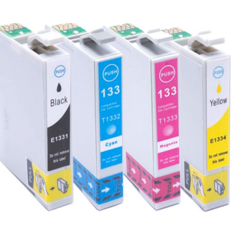 Kit 04 Cartucho Compatível Com Epson Tx120 Tx320f Tx420w Tx430w T22 TX235W em Oferta na Shopee