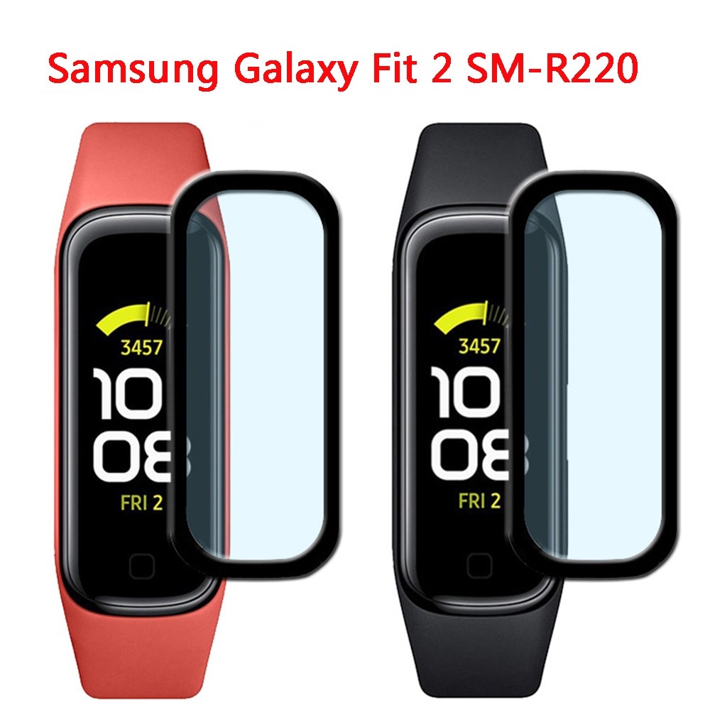 Película 3D para Relógio Samsung Galaxy Fit 2 SMR220 Smartwatch