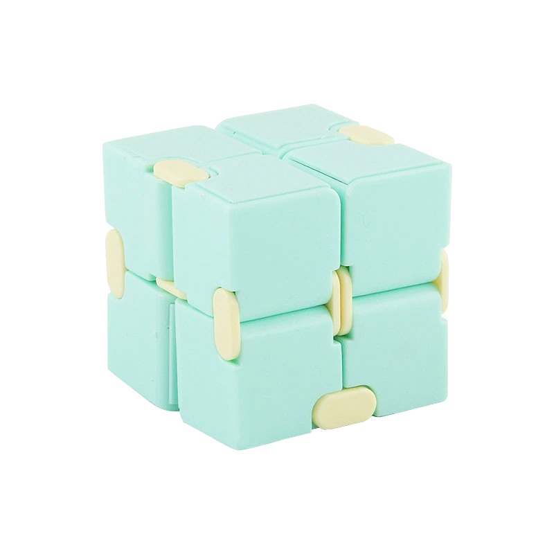 Cubo Mágico Infinito Liso Fidget Toy Anti-stress Infinity Cube Puzzle Brinquedo Para Adultos Crianças Educação Diversão