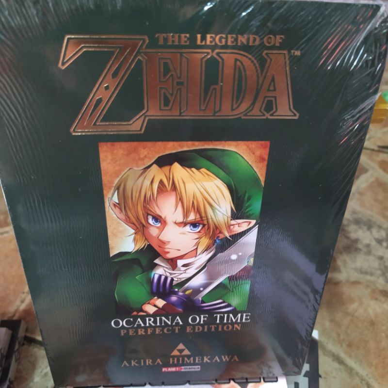 Zelda Ocarina Of Time Mangá (Em Português) - Perfect Edition, Livro Usado  28670692