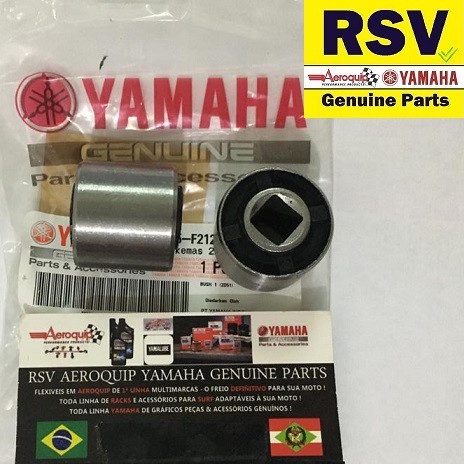 Neo 115 2005/2012 Par (02) Buchas Coxim Suporte Motor Original YAMAHA 0km