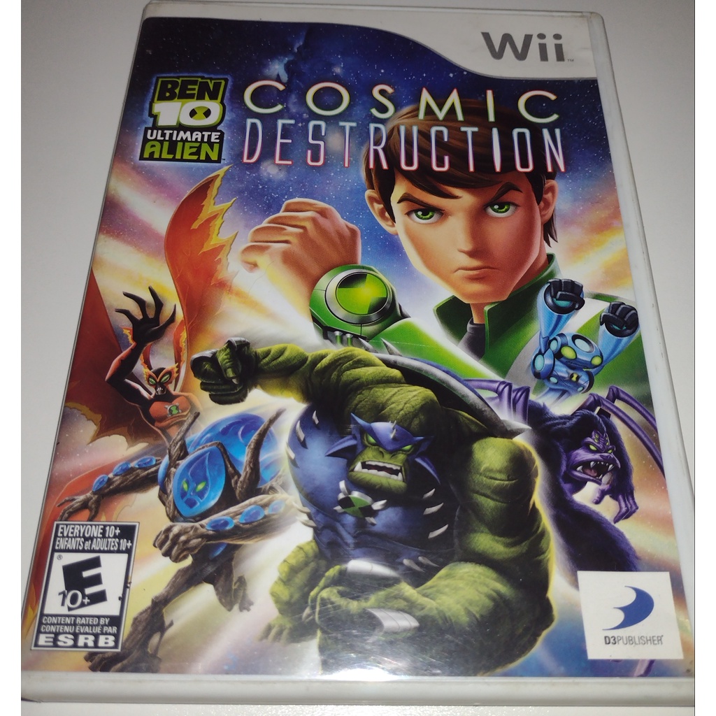 Ben 10 ultimate alien destrucion original Nintendo wii Shopee Brasil