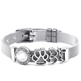 pulseira esteira charm reflexions estilo pandora bracelete