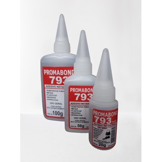 Cola Adesivo Instantânea Multiuso Universal Promabond em Oferta na Shopee