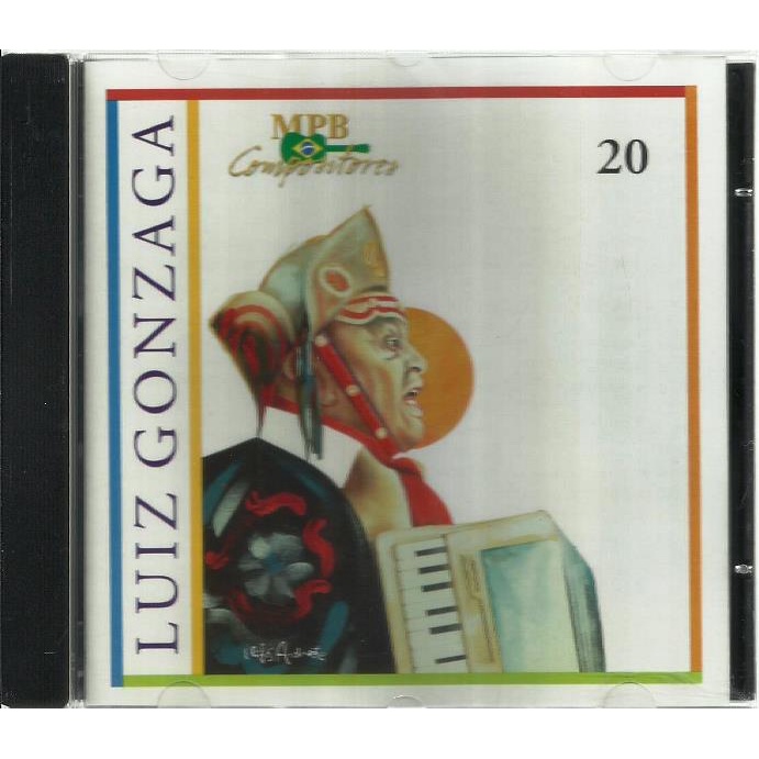 1283 Mcd- Cd Original 1997- MPB Compositores- Nº. 20- Luiz Gonzaga- Musica Popular Brasileira