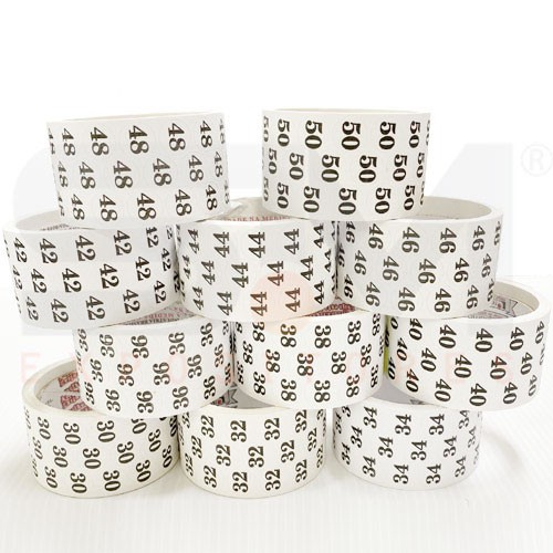 Etiqueta adesiva NUMERAÇÃO  - 1000 unidades, etiqueta identificação de tamanho. em Oferta na Shopee