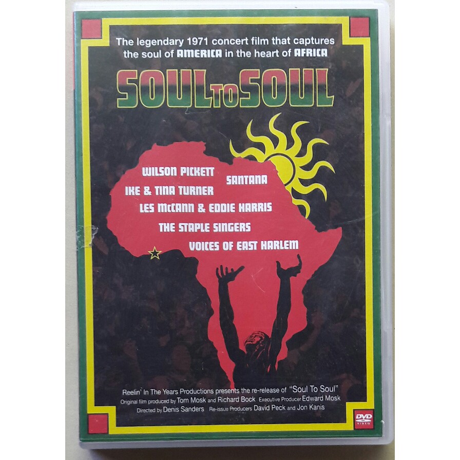Dvd Soul To Soul Ike & Tina Turner Santana Duplo Cd+dvd