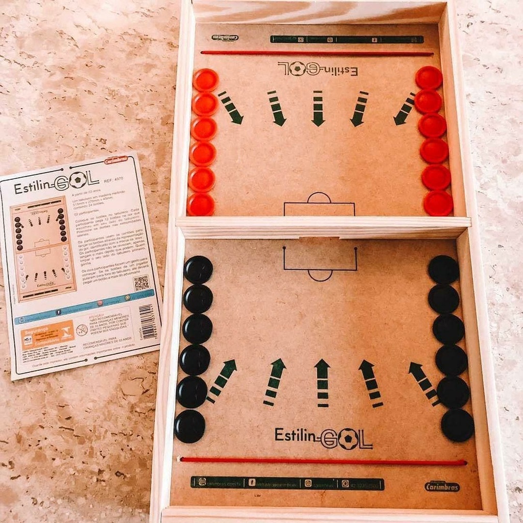 EstilinGOL Jogo Educativo Carimbras em Oferta na Shopee
