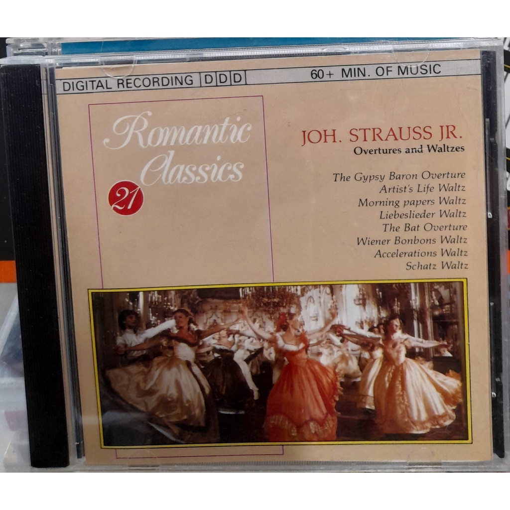 CD-JOH STRAUSS JR-21 ROMANTIC CLASSIC-CONSERVADO