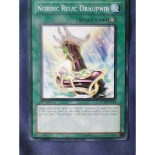 Yugioh Nordiv Relic Draupnir Card Yu-gi-oh!