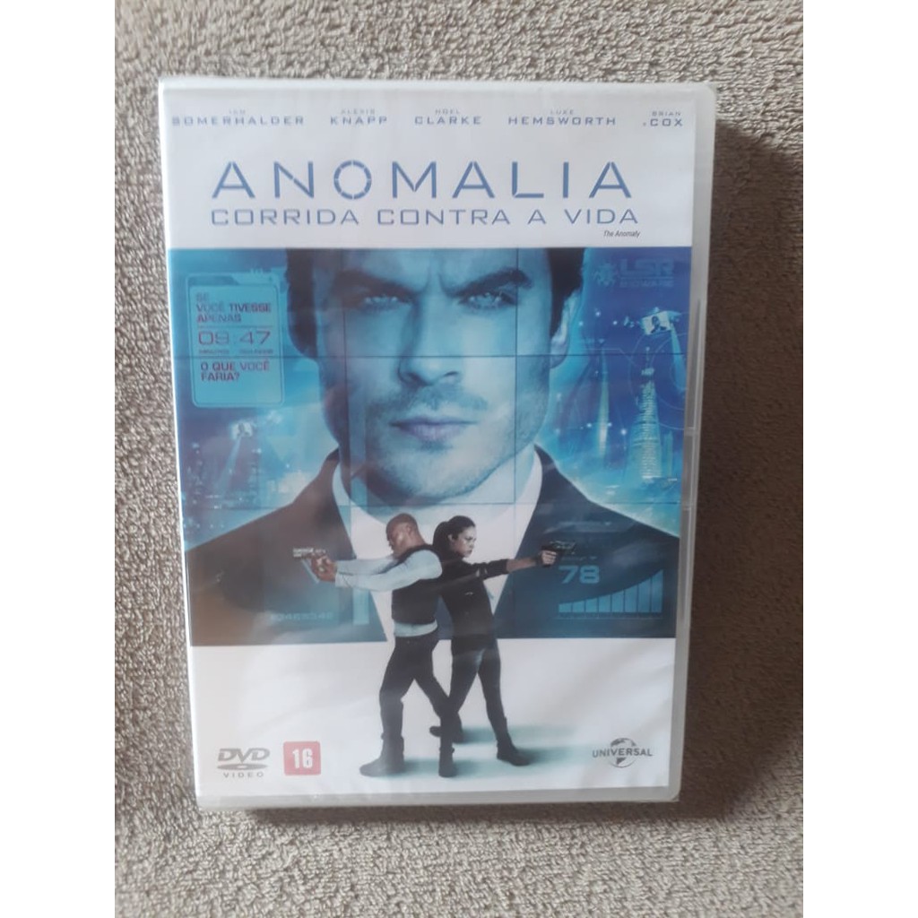 Dvd Anomalia Corrida Contra a Vida (2014) - Original Novo Lacrado ...