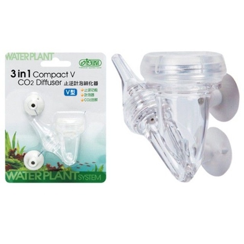 Difusor de Co2 Ista - Conta Bolhas - Valvula Anti Retorno M (3 in 1)  I-551