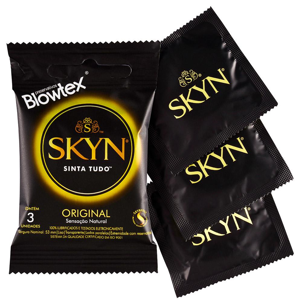 Detalhes do Preservativo SKYN 3 Unidades