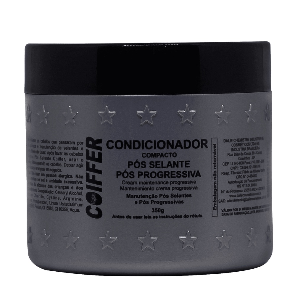 Condicionador Pós Selante e Pós Progressiva Coiffer 350g